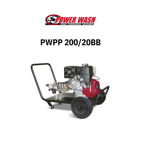 Máquina de Alta Pressão a gasolina PowerWash Polo Base PWPP200/20BB
