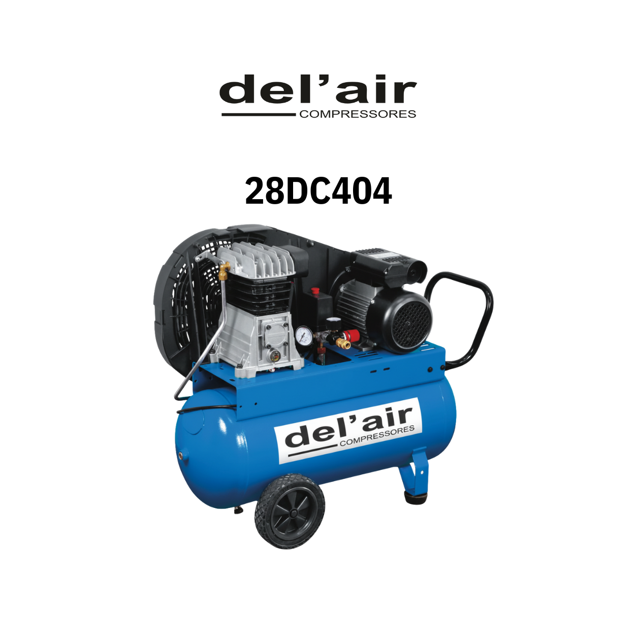 Compressor de transmissão por correias 50L