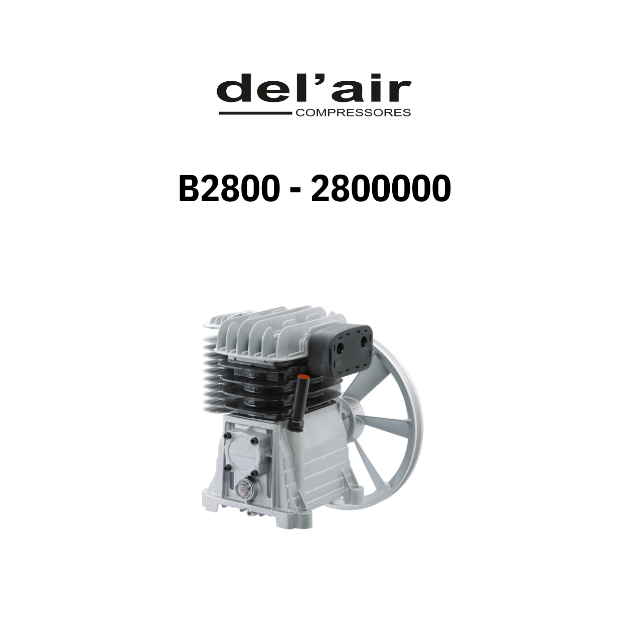Cabeça para compressor B2800 2 HP