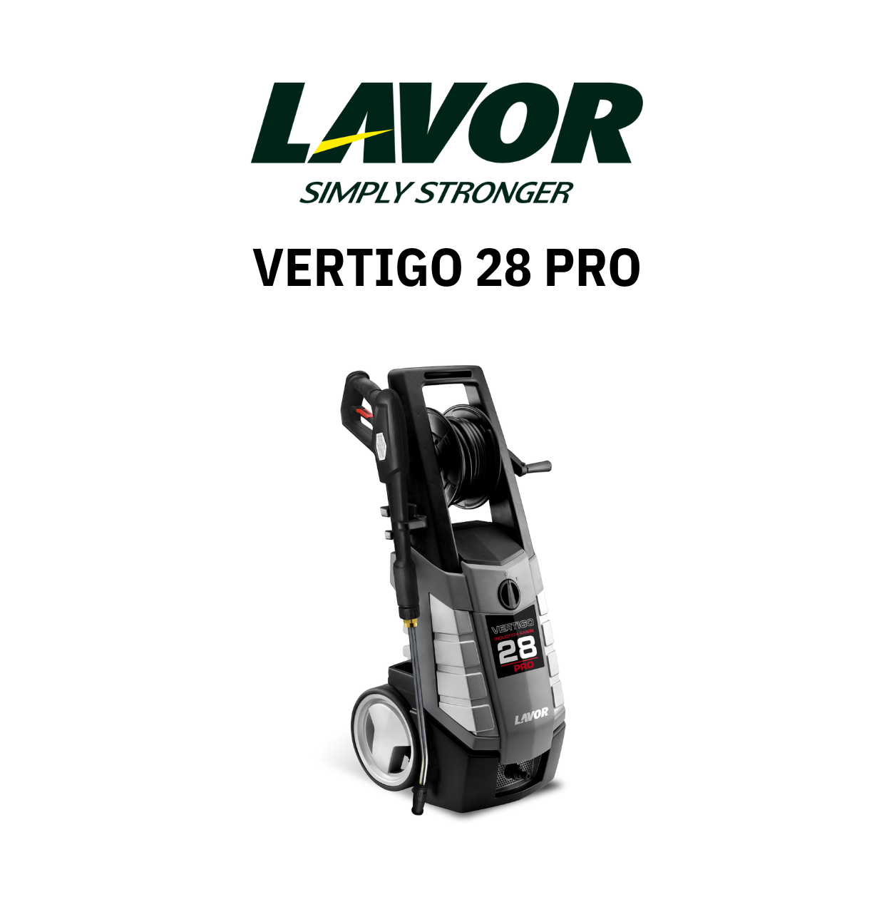 Máquina de lavar à pressão água fria Lavor Vertigo 28 Pro