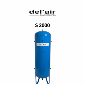 Depósito de Ar Comprimido Vertical DEL'AIR 2000L 11BAR