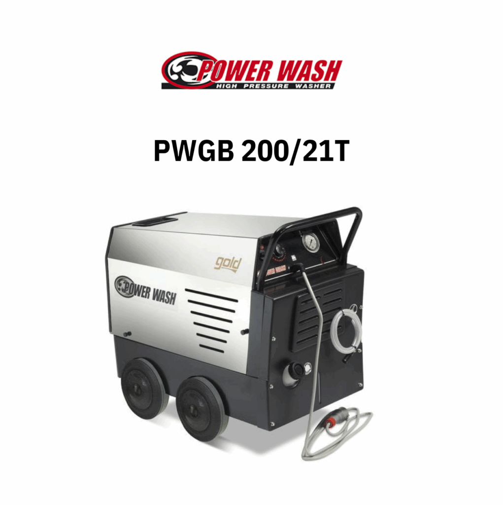Powerwash Gold Base 200/21T Máquina de Pressão Água Quente