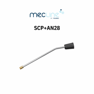 Lança para máquinas de lavar à pressão com água fria ou quente Mecline SCP+AN28