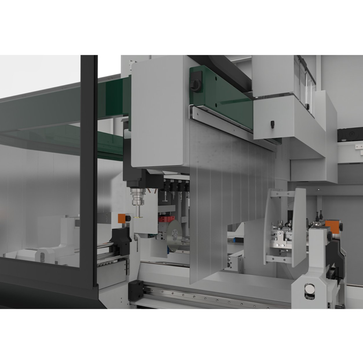 Centro de maquinação 4 Eixos interpolados FMC 470 - Image 2