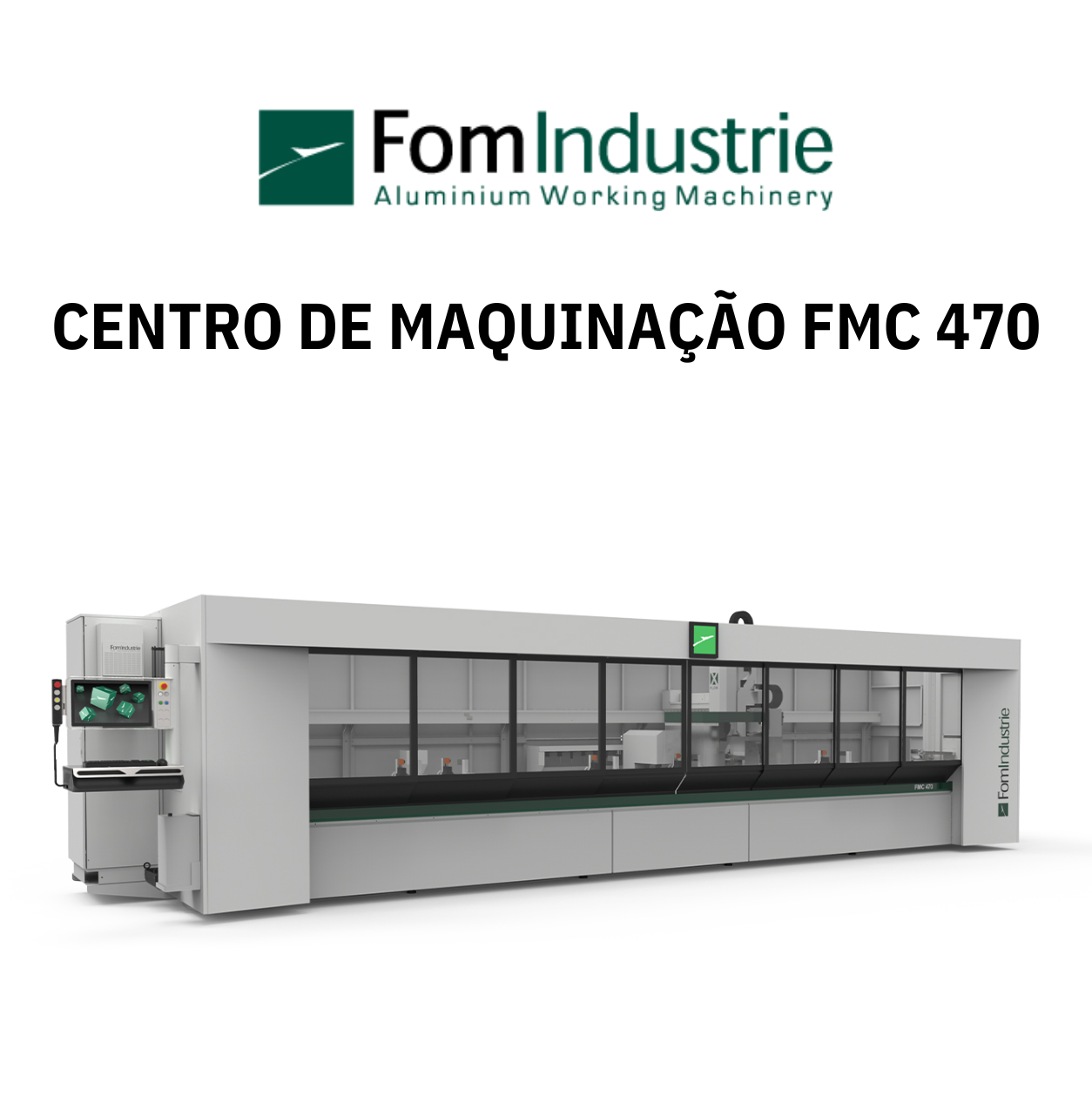 Centro de maquinação 4 Eixos interpolados FMC 470