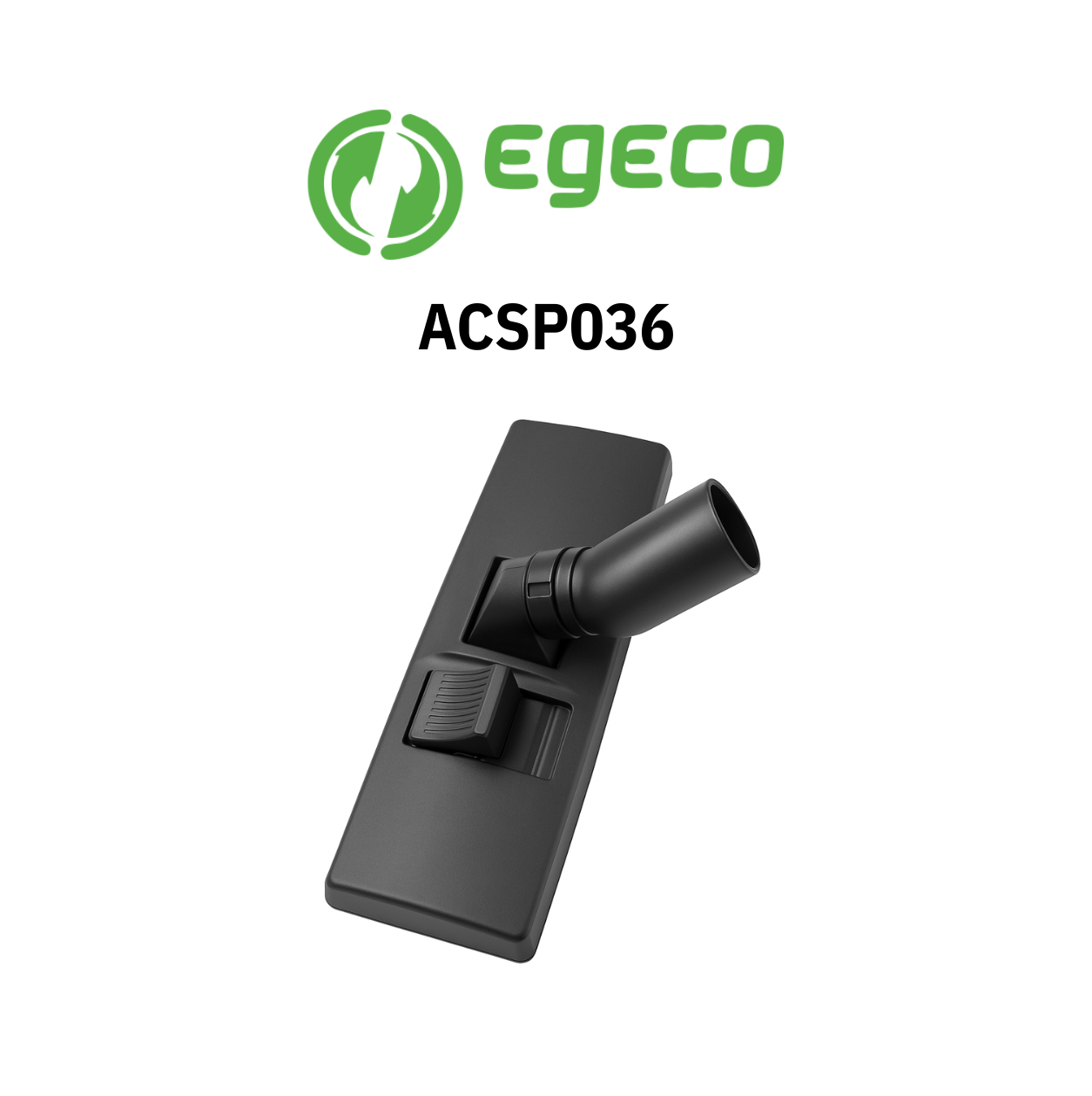 Escova EGECO de 36mm para Aspirador E2125