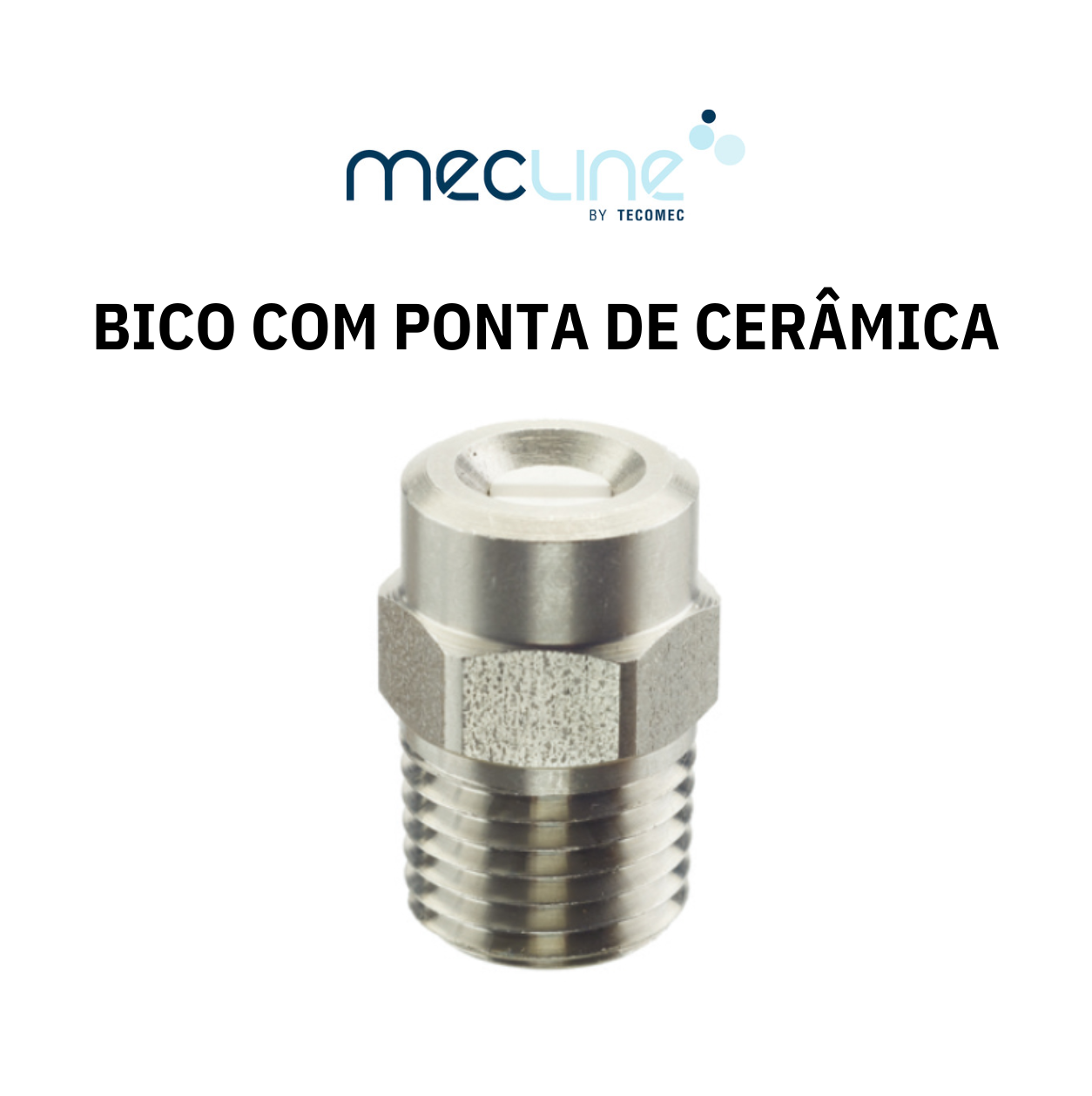 Bico com ponta de cerâmica Mecline