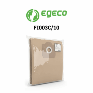 Pack 10 sacos de papel para o pó para aspiradores EGECO