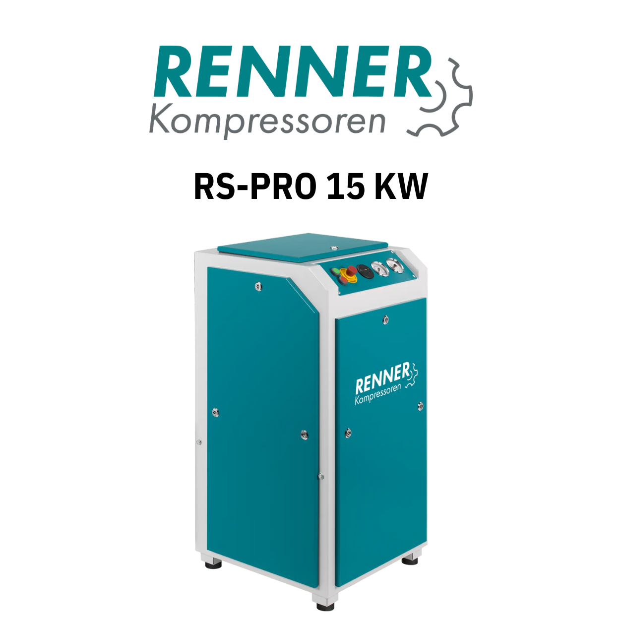 Compressor de parafuso RENNER RS-PRO 15KW