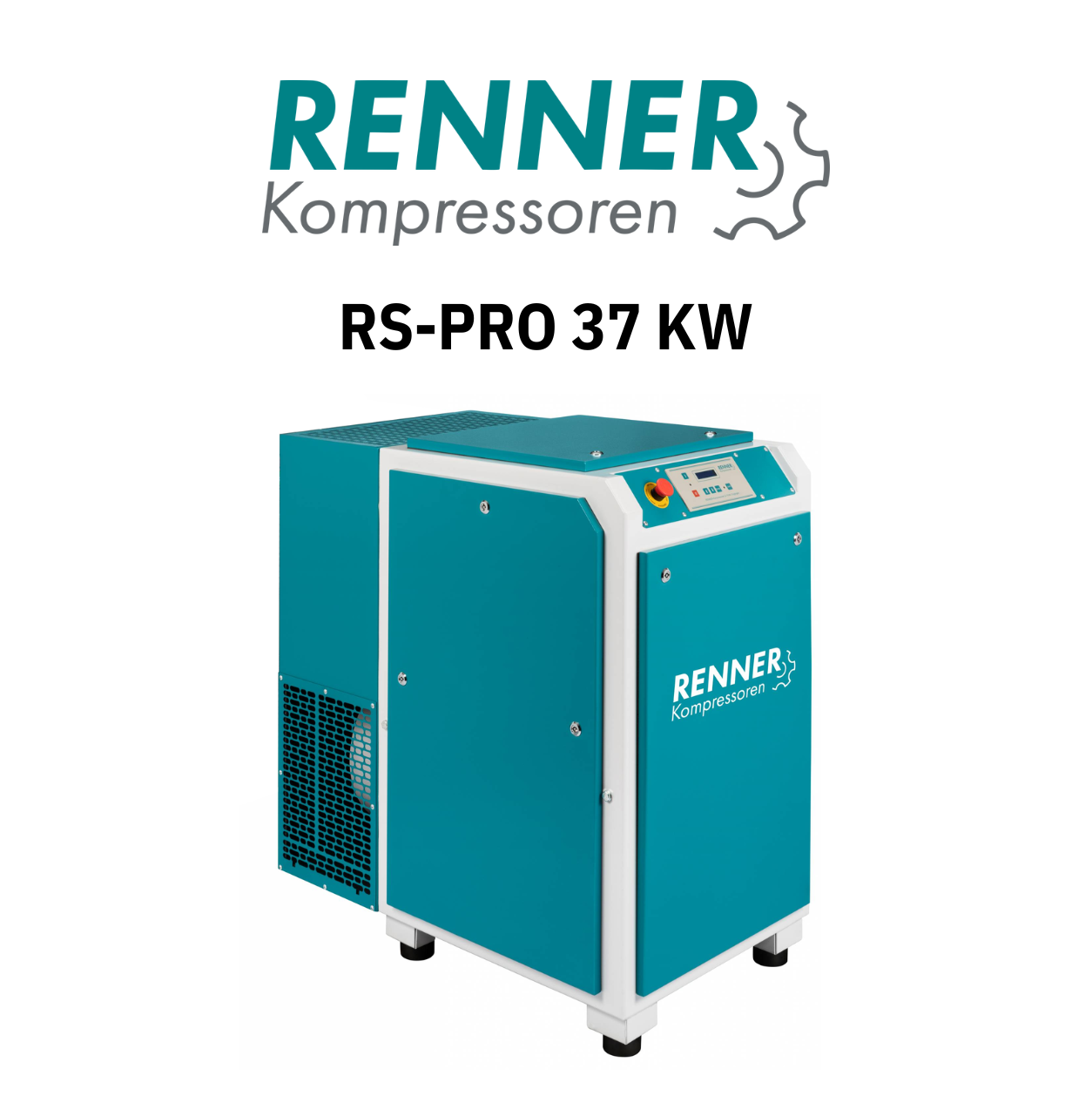 Compressor de parafuso RENNER RS-PRO 37KW