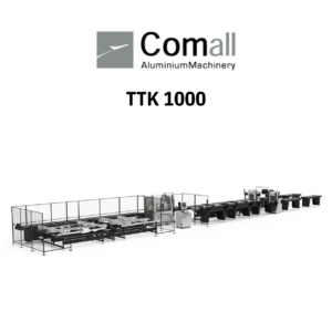 Linha de Montagem para Perfis de Alumínio com Corte Térmico COMALL TTK 1000