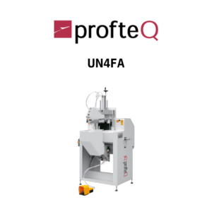 PROFTEQ UN4FA – Máquina de Limpeza de Cantos para Perfis Soldados Automática