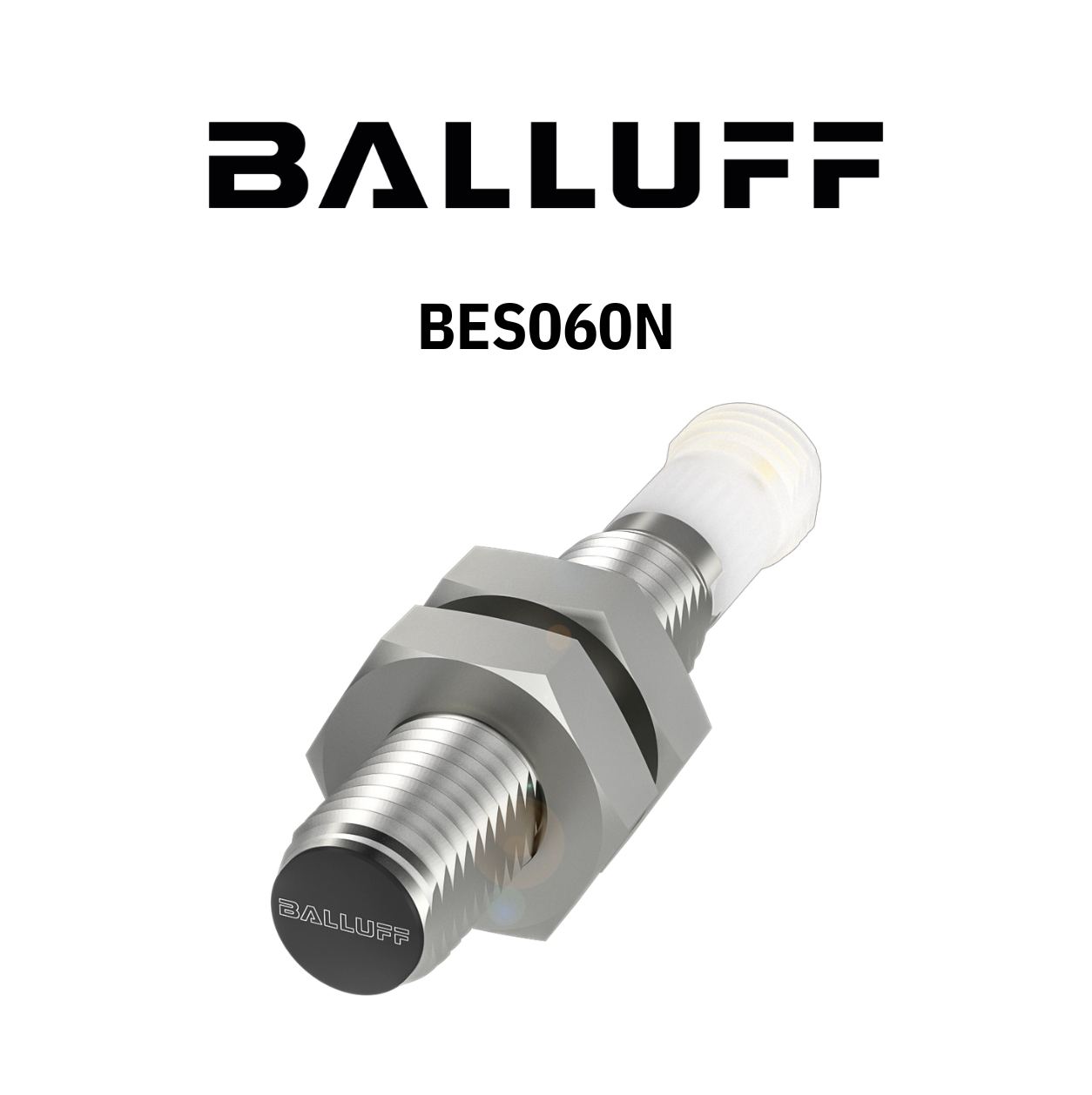BES060N Sensor Indutivo M8 2mm NO PNP - Balluff