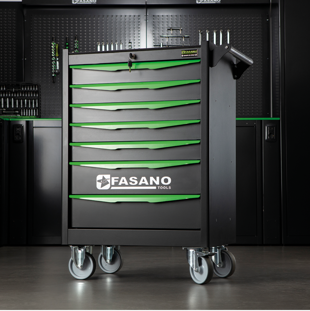 Carro de Ferramentas com Sortido de 168 ferramentas em módulos rígidos FG122/AS168 - Image 6