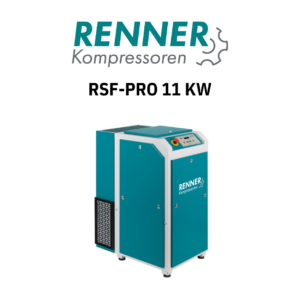Compressor de parafuso com variador de frequência RENNER RSF-PRO 11KW
