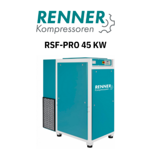 Compressor Parafuso com variador de frequência RENNER RS-PRO 45KW