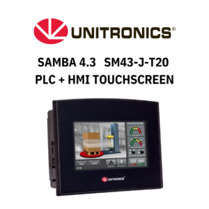 Samba 4.3 – PLC + HMI TOUCHSCREEN SM43-J-T20