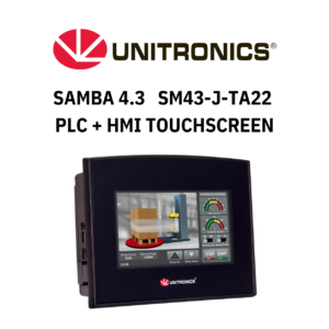 Samba 4.3 – PLC + HMI TOUCHSCREEN SM43-J-TA22