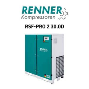 Compressor de Parafuso RENNER RSF-PRO 2 - 30.0D