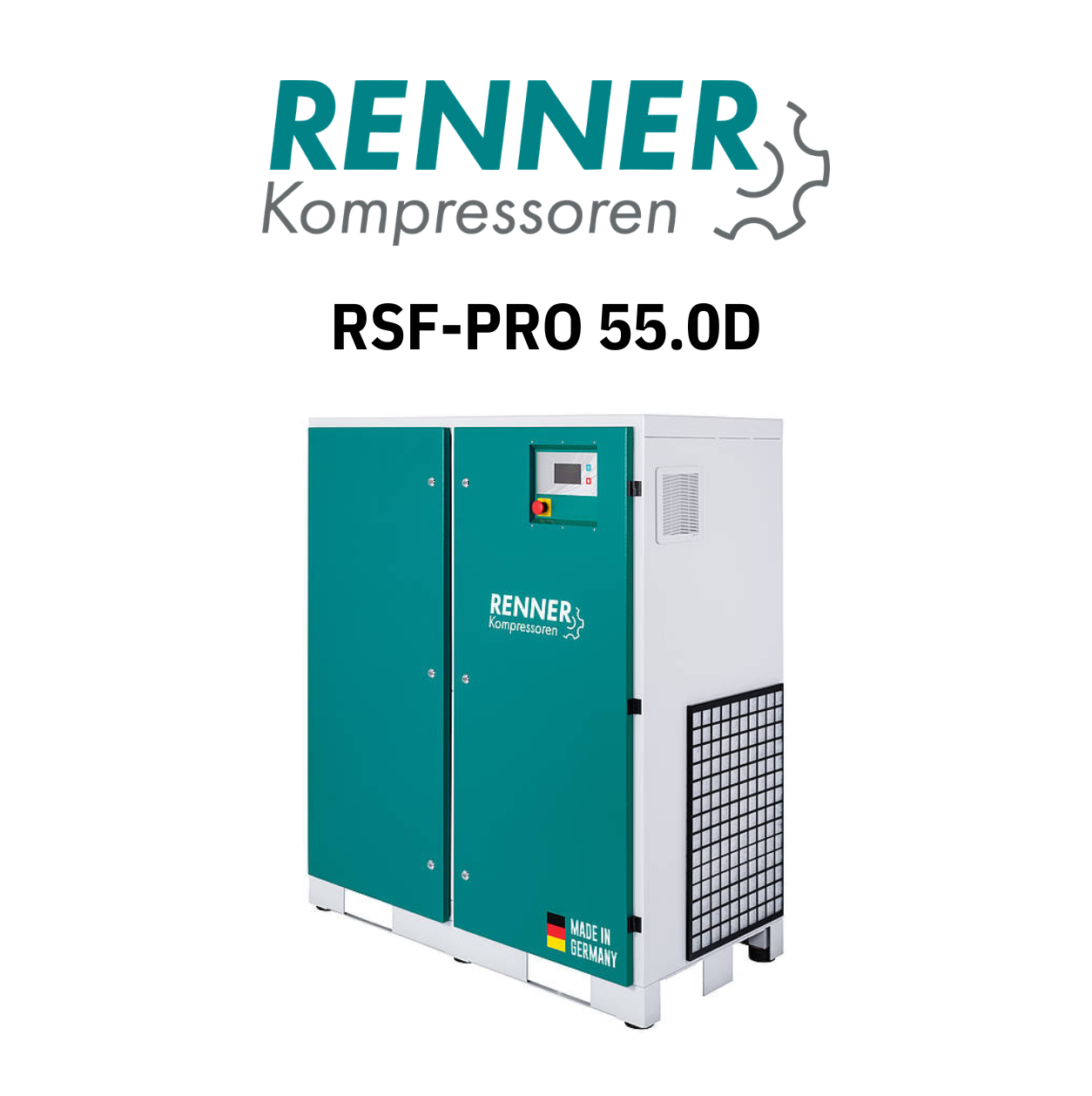 Compressor de Parafuso RENNER RSF-PRO - 55.0D
