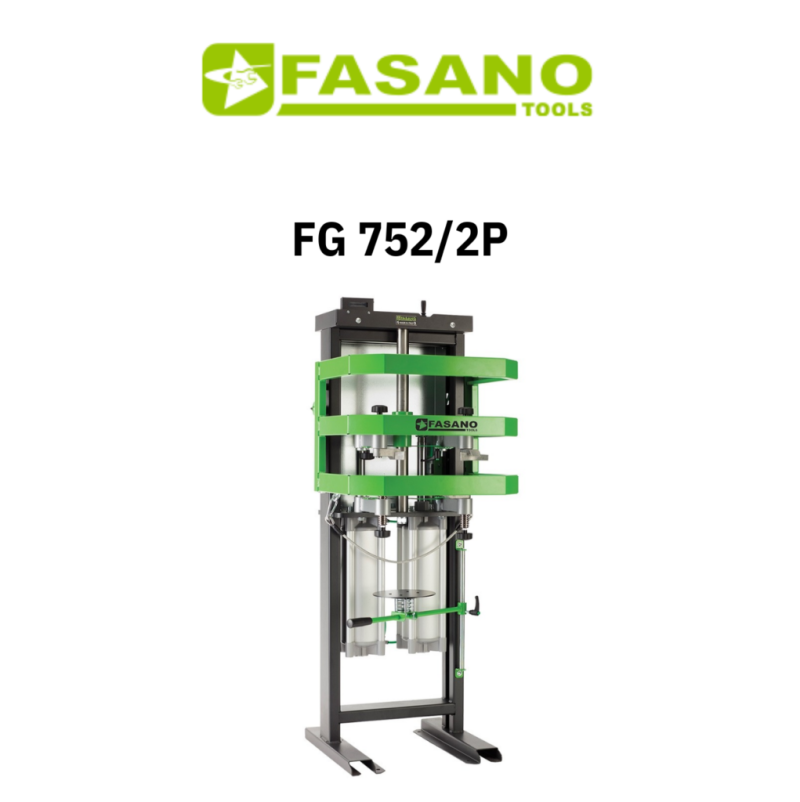Desmontador de Amortecedores Pneumático Fasano Tools FG 752-2P com Display Digital (2 Pistões)