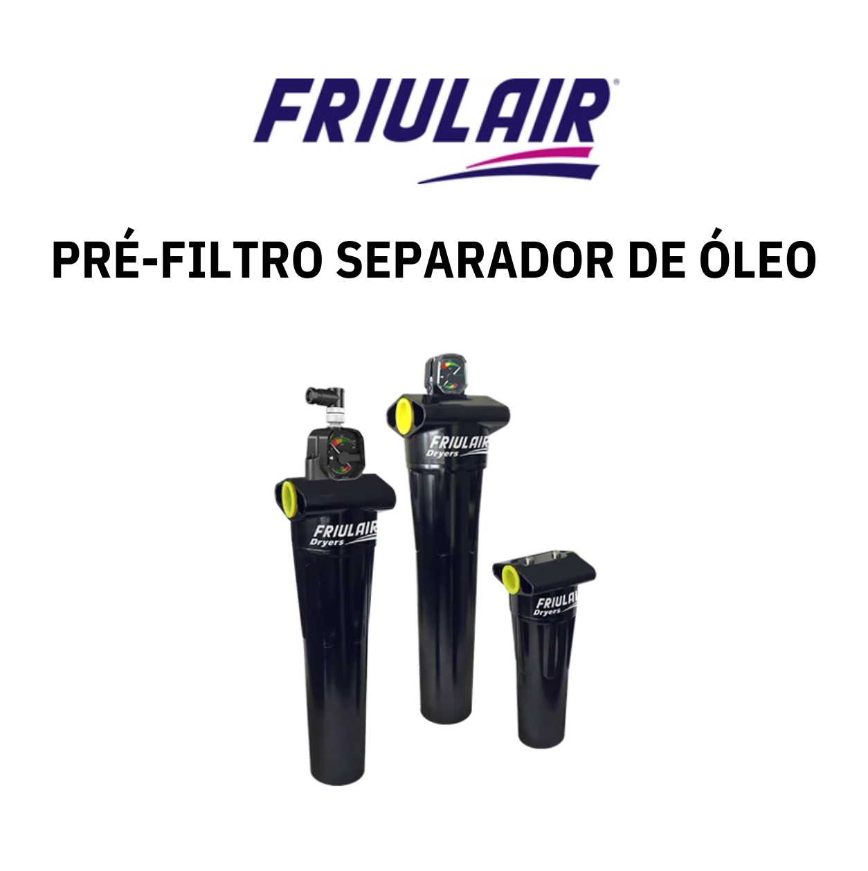 Pré-Filtros Separadores de Óleo Friulair