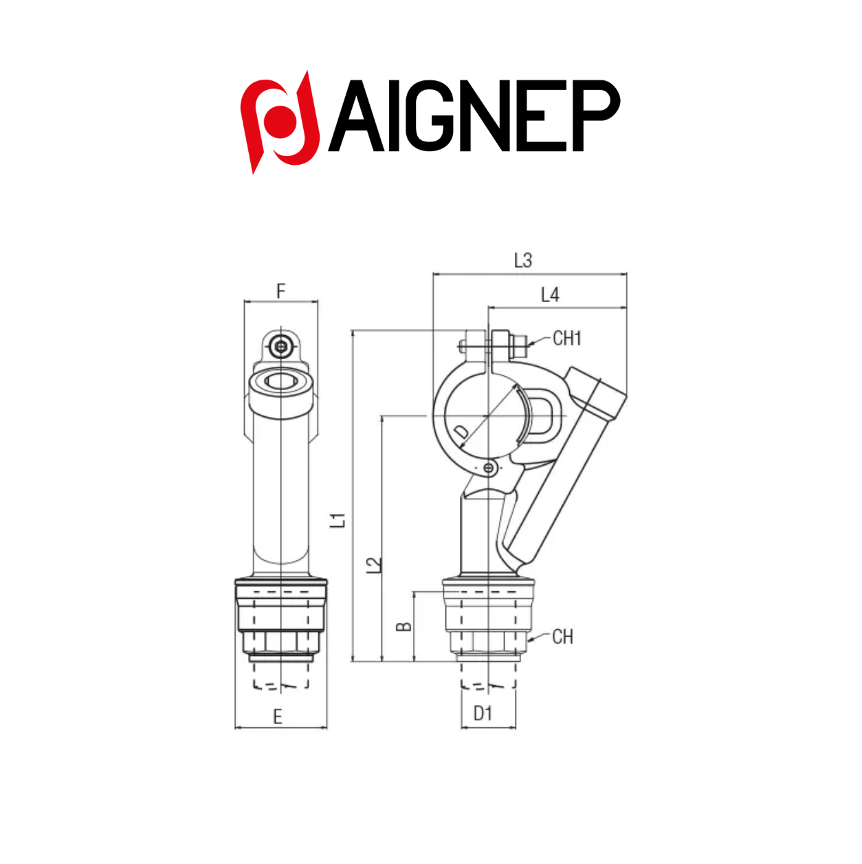 Flange para saída de ar - AIGNEP - Image 2