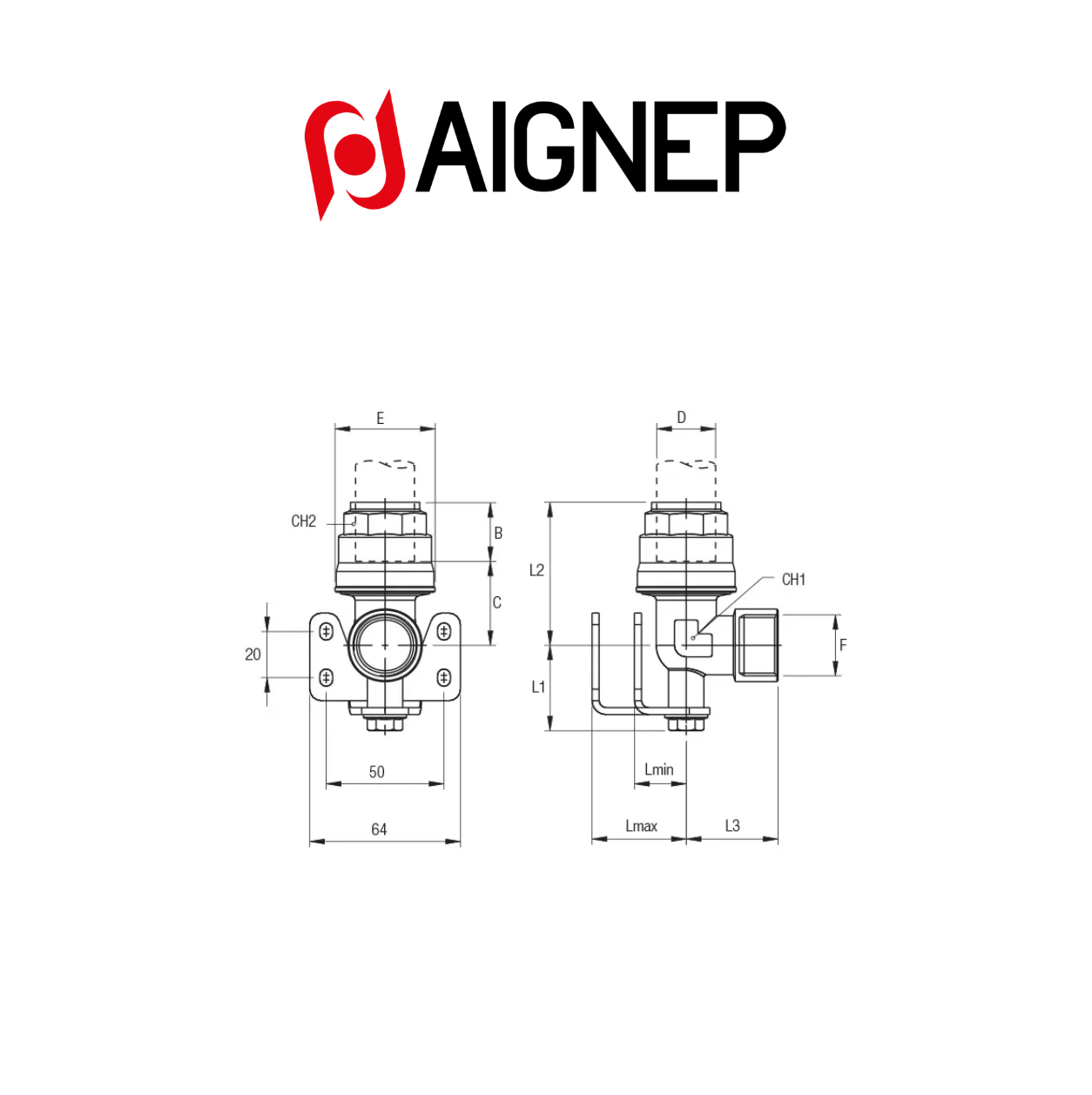 Saída de Ar Simples - AIGNEP - Image 2