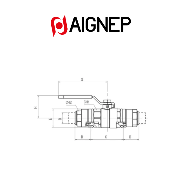 Válvula de esfera - AIGNEP - Image 2