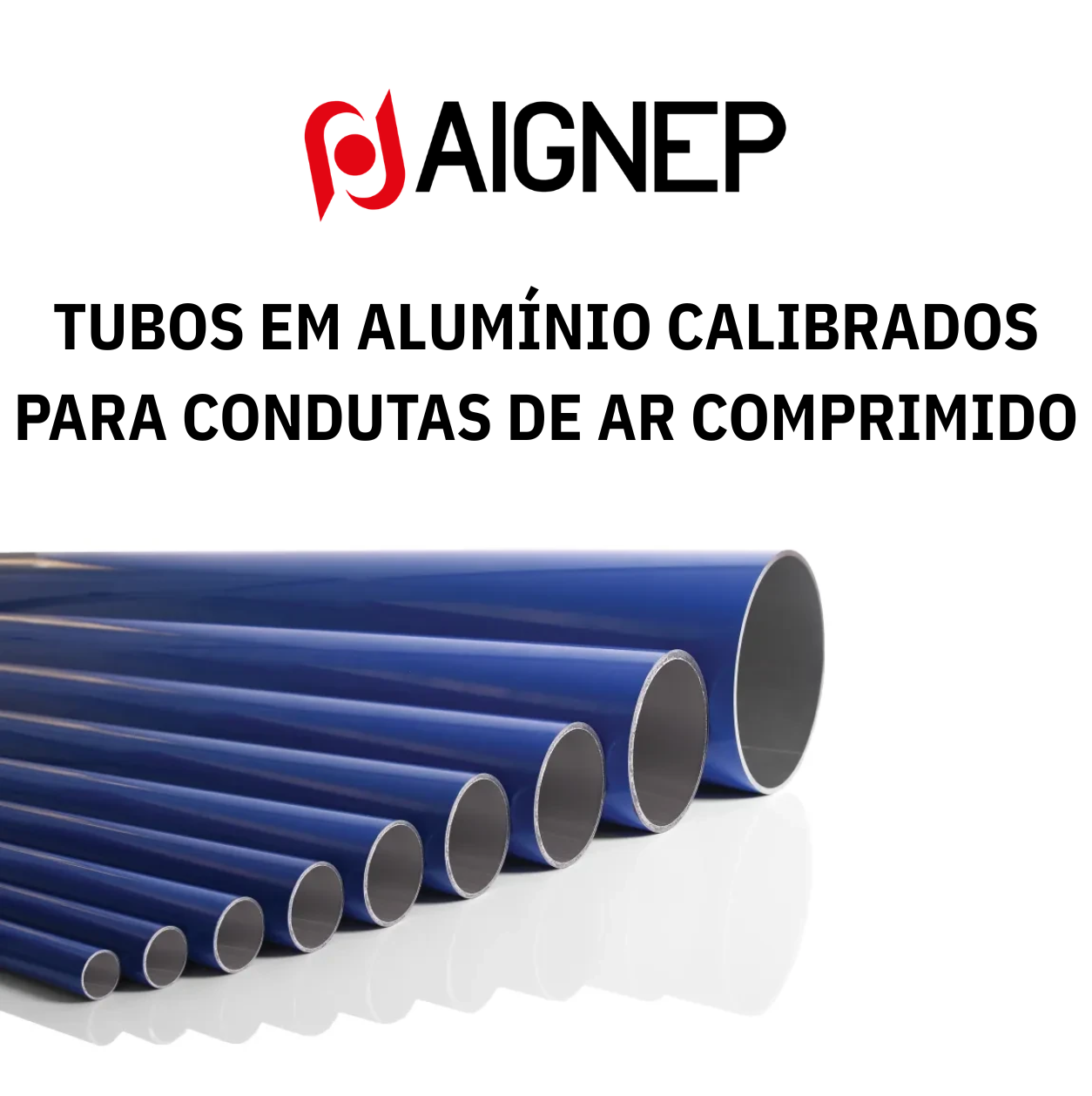 Tubos para condutas de ar comprimido AIGNEP