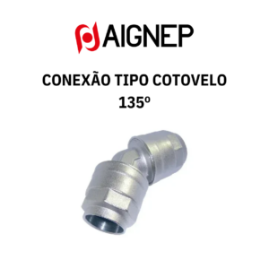Conexão tipo cotovelo 135º - AIGNEP