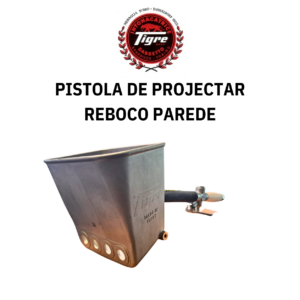 Pistola de Projectar Reboco Parede - Tigre