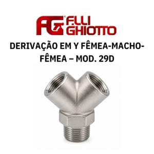 Derivação em Y Fêmea-Macho-Fêmea – Mod. 29D