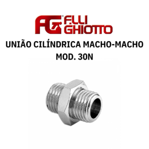 União Cilíndrica Macho-Macho – Mod. 30N