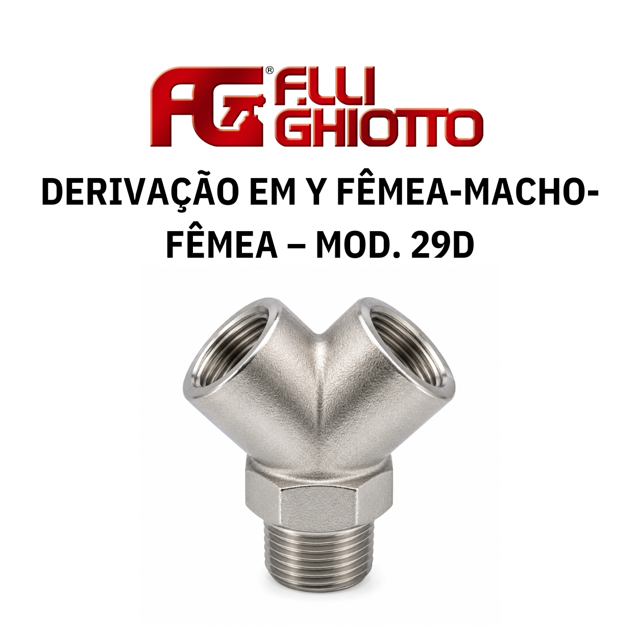 Derivação em Y Fêmea-Macho-Fêmea – Mod. 29D