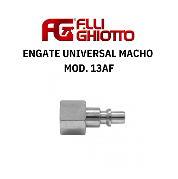 Engate universal macho Ghiotto Mod. 13AF