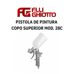 Aerógrafo Profissional 28C – Copo Superior